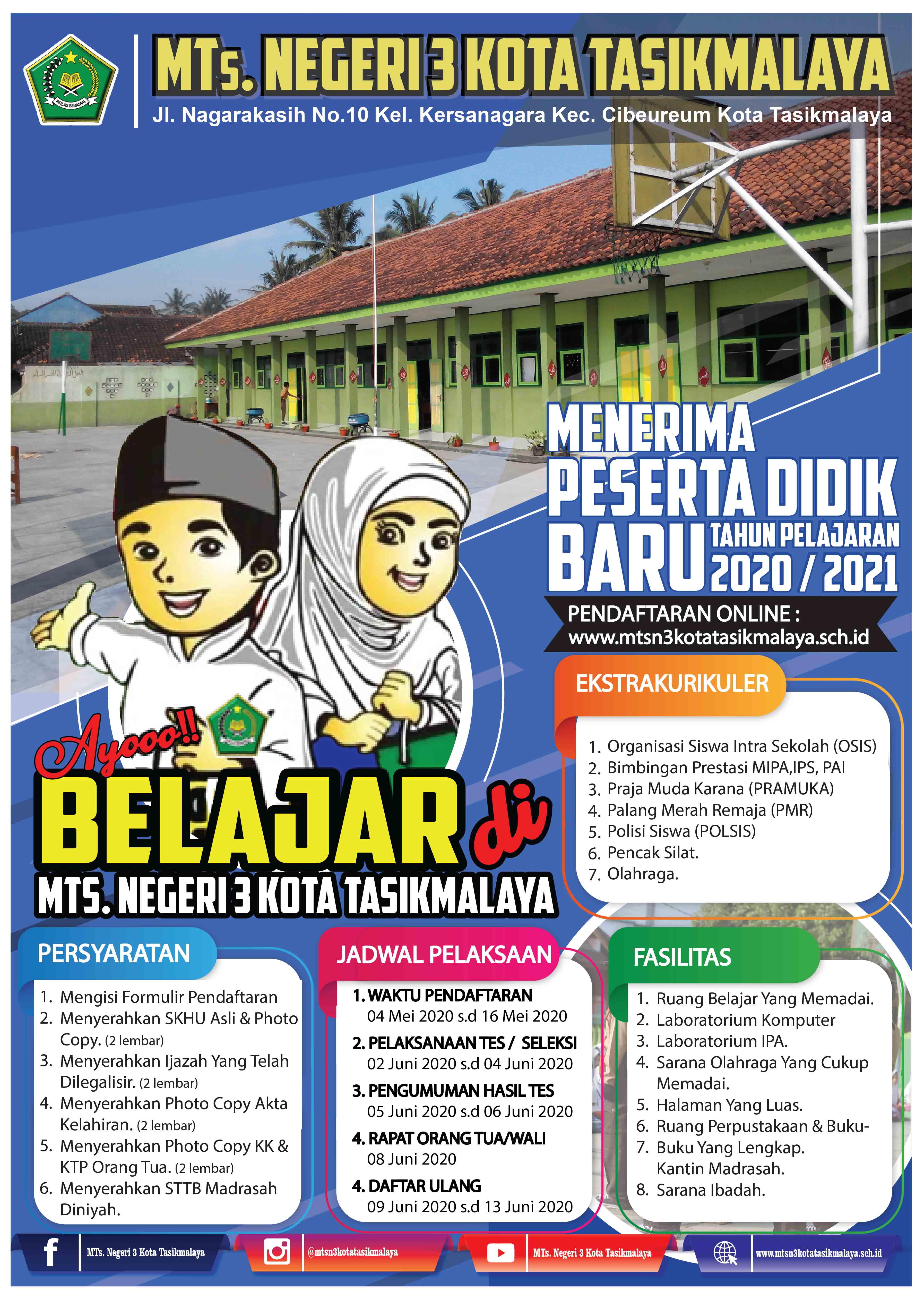 PPDB Tahun Pelajaran 2020/2021